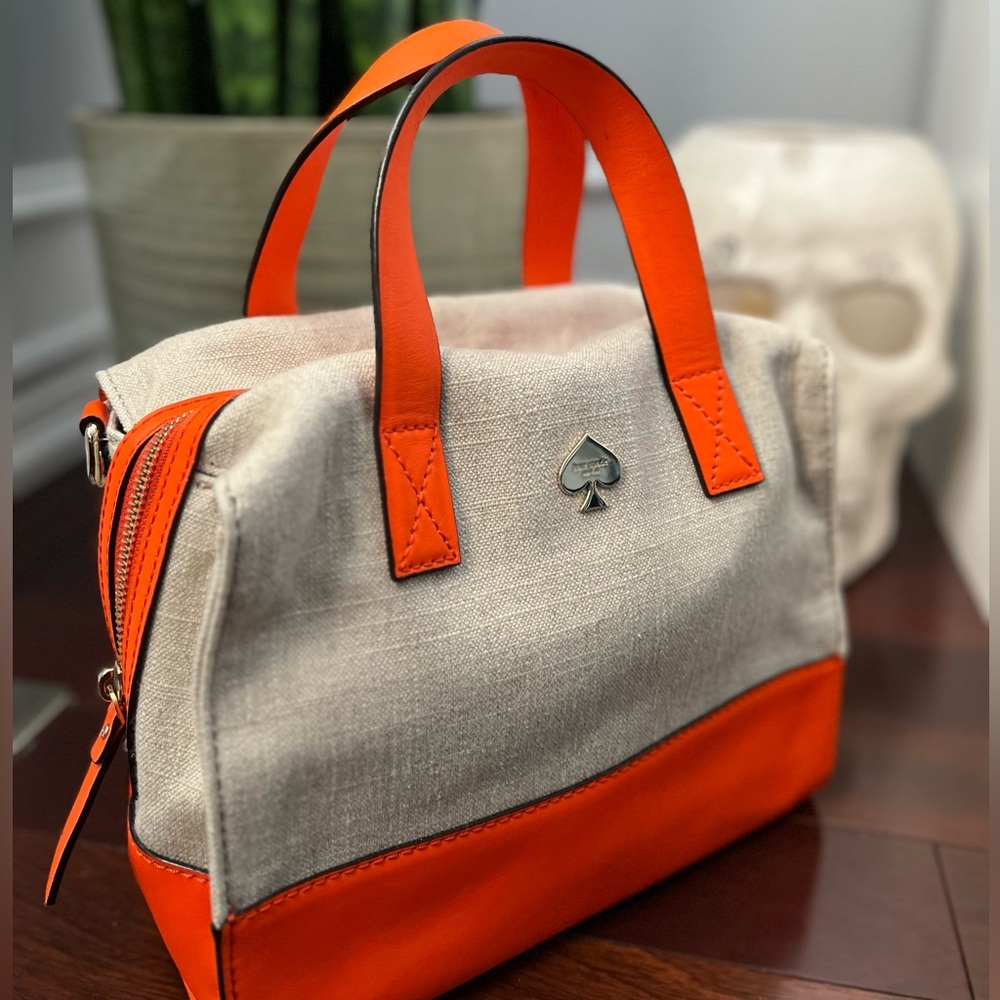 Kate Spade Canvas/Leather Bag